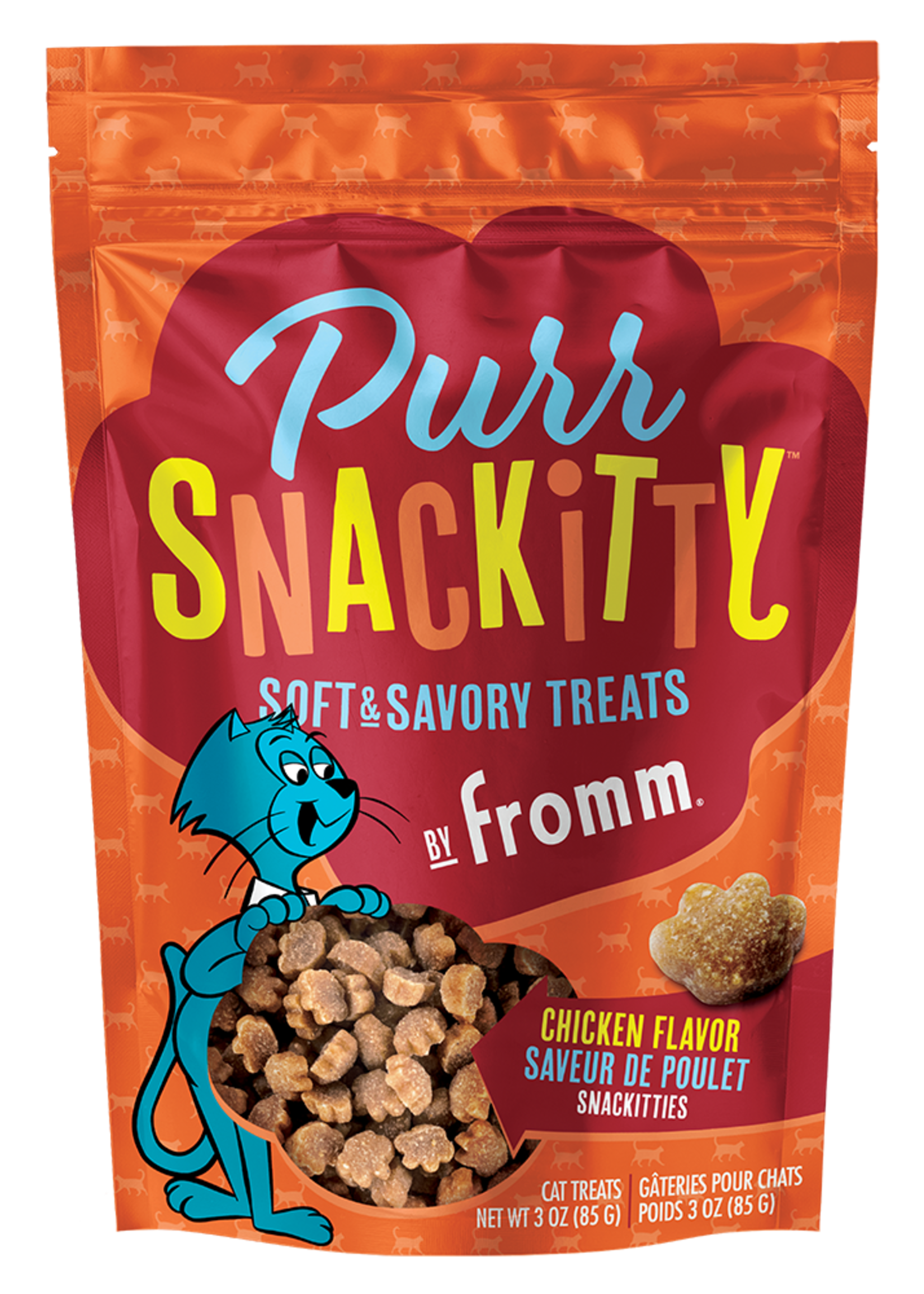 Fromm Cat Purrsnickety Soft Treats Chicken 3oz Maw Paw