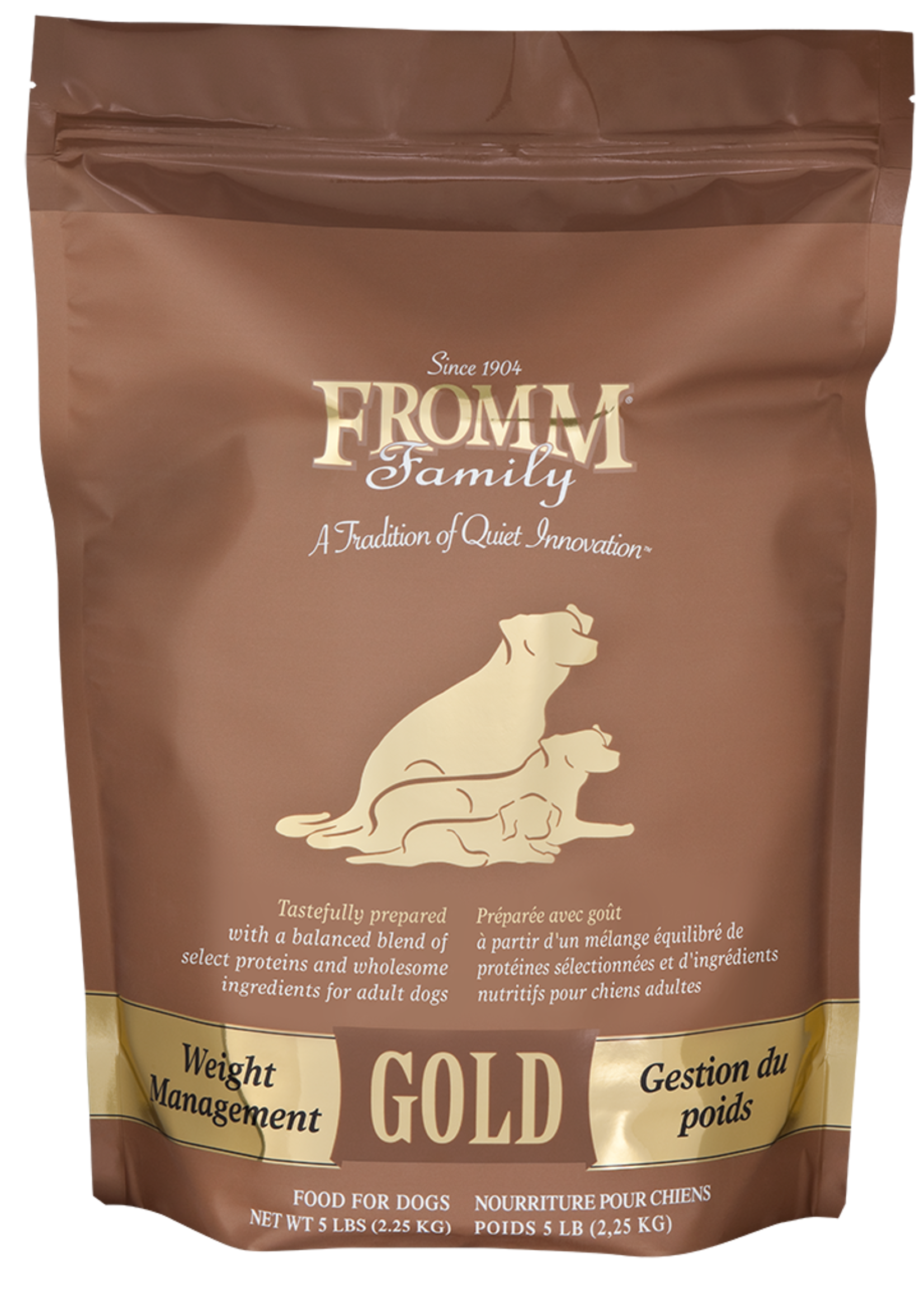 Fromm Family Foods Fromm , D, Gold, Weight Management, 5#