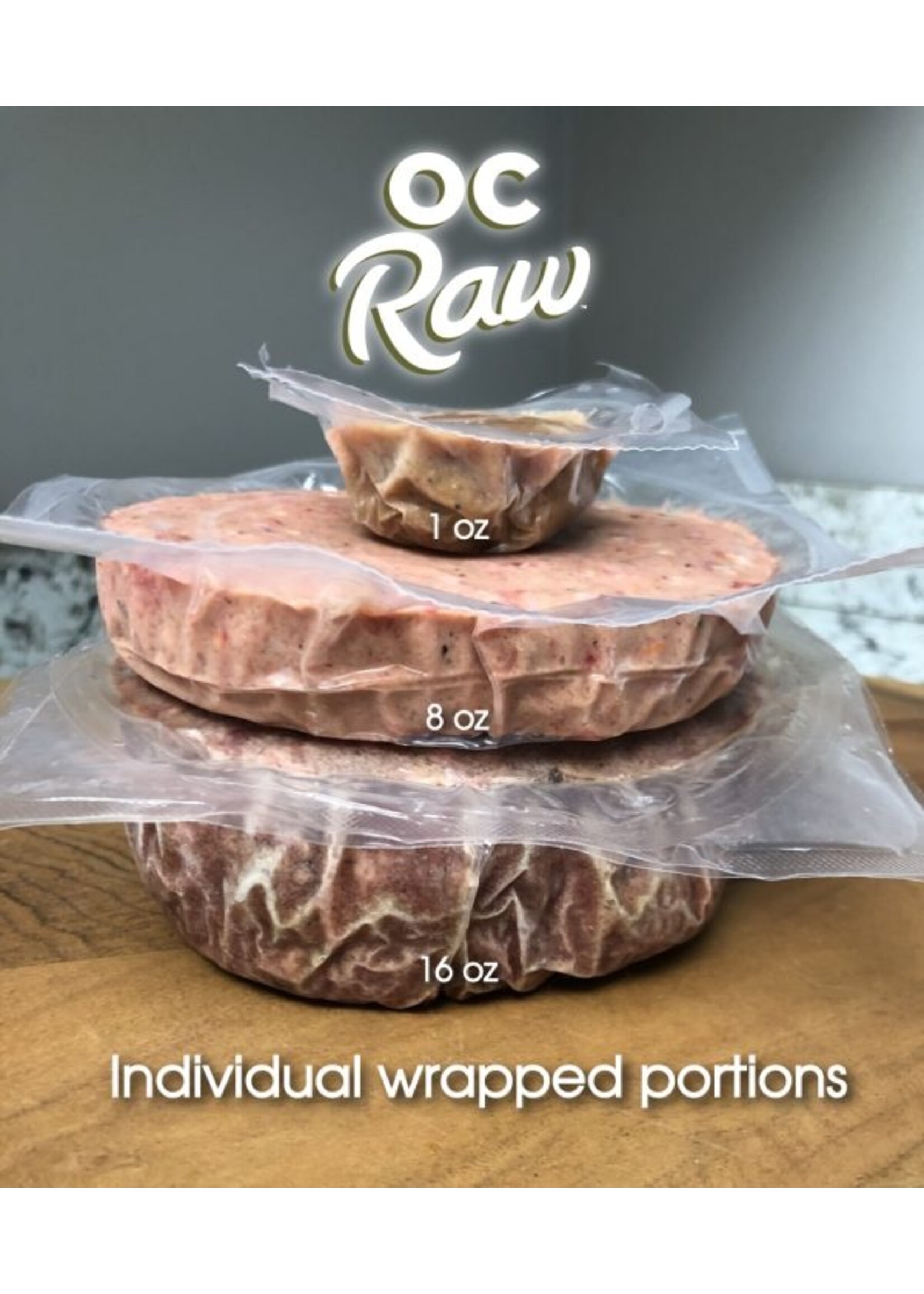 OC Raw Dog OC RAW DOG, Bulk, Chicken Fish & Produce, 18#