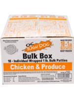 OC Raw Dog OC RAW, D, Bulk, Chicken & Produce, 18#