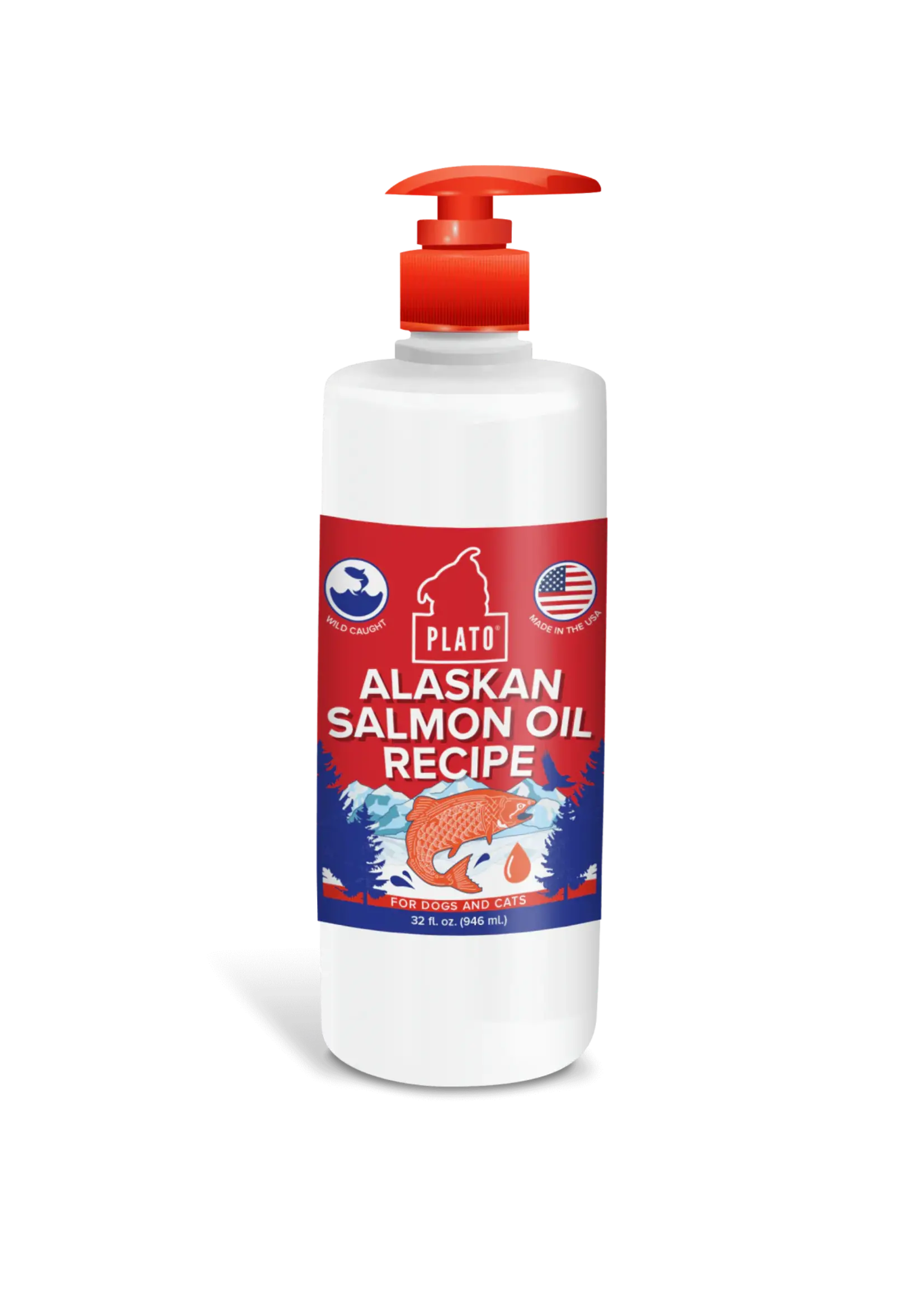Plato Plato, Alaskan Salmon Oil, 8oz