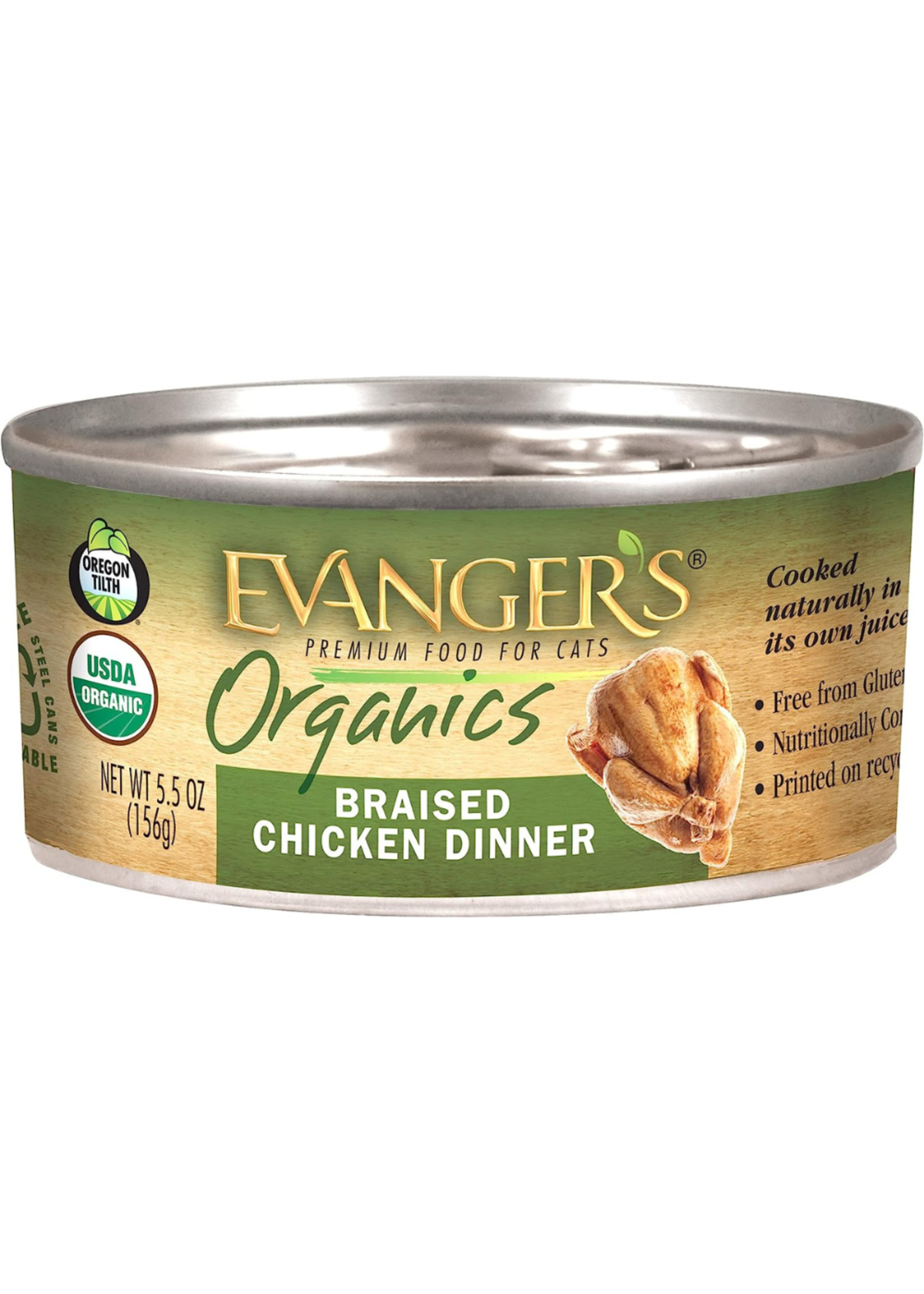 Evangers Evanger's, C, Organics, Chicken Dinner, 5.5z