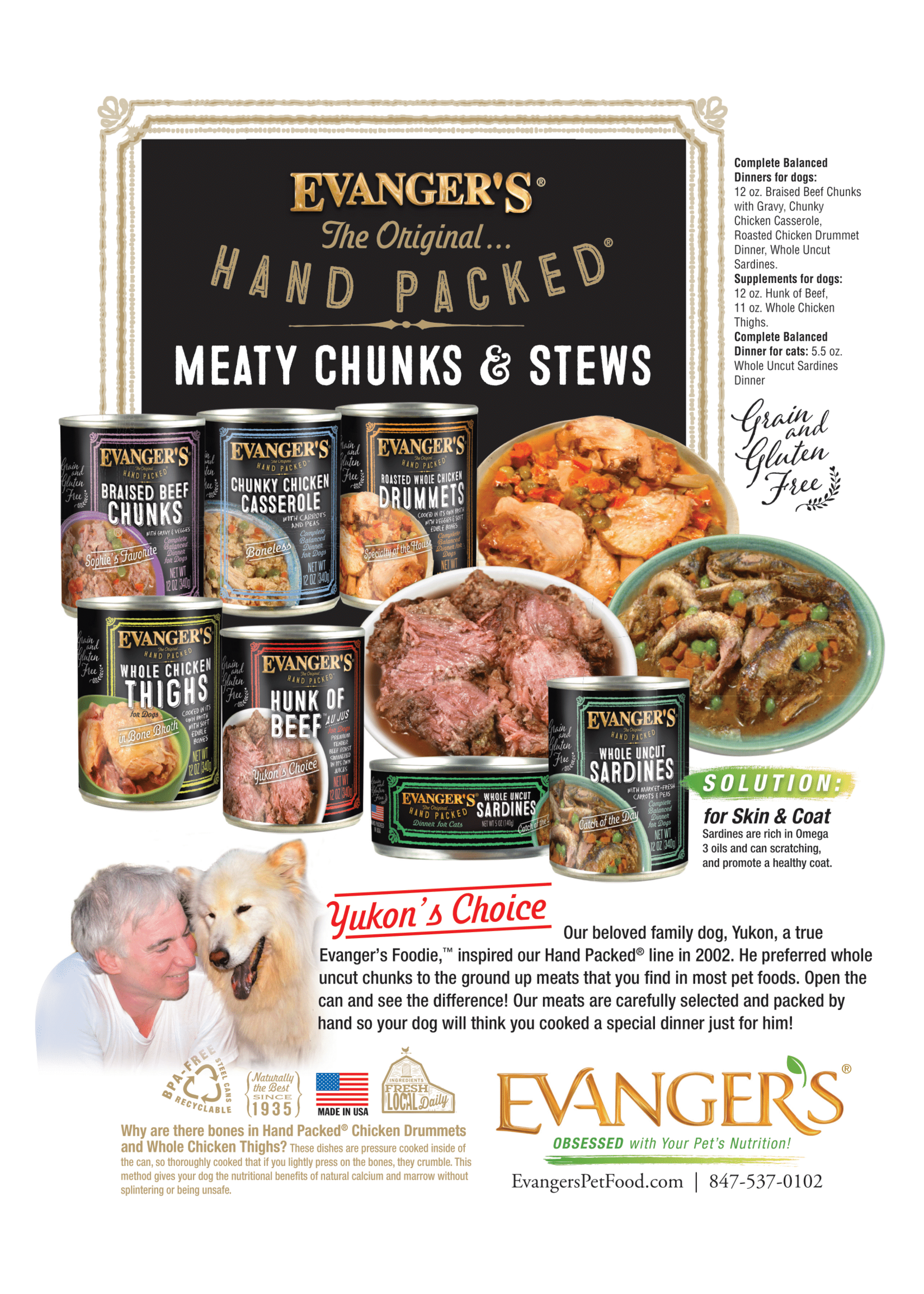 Evangers Evanger's, D, Braised Beef Chunks, 12oz