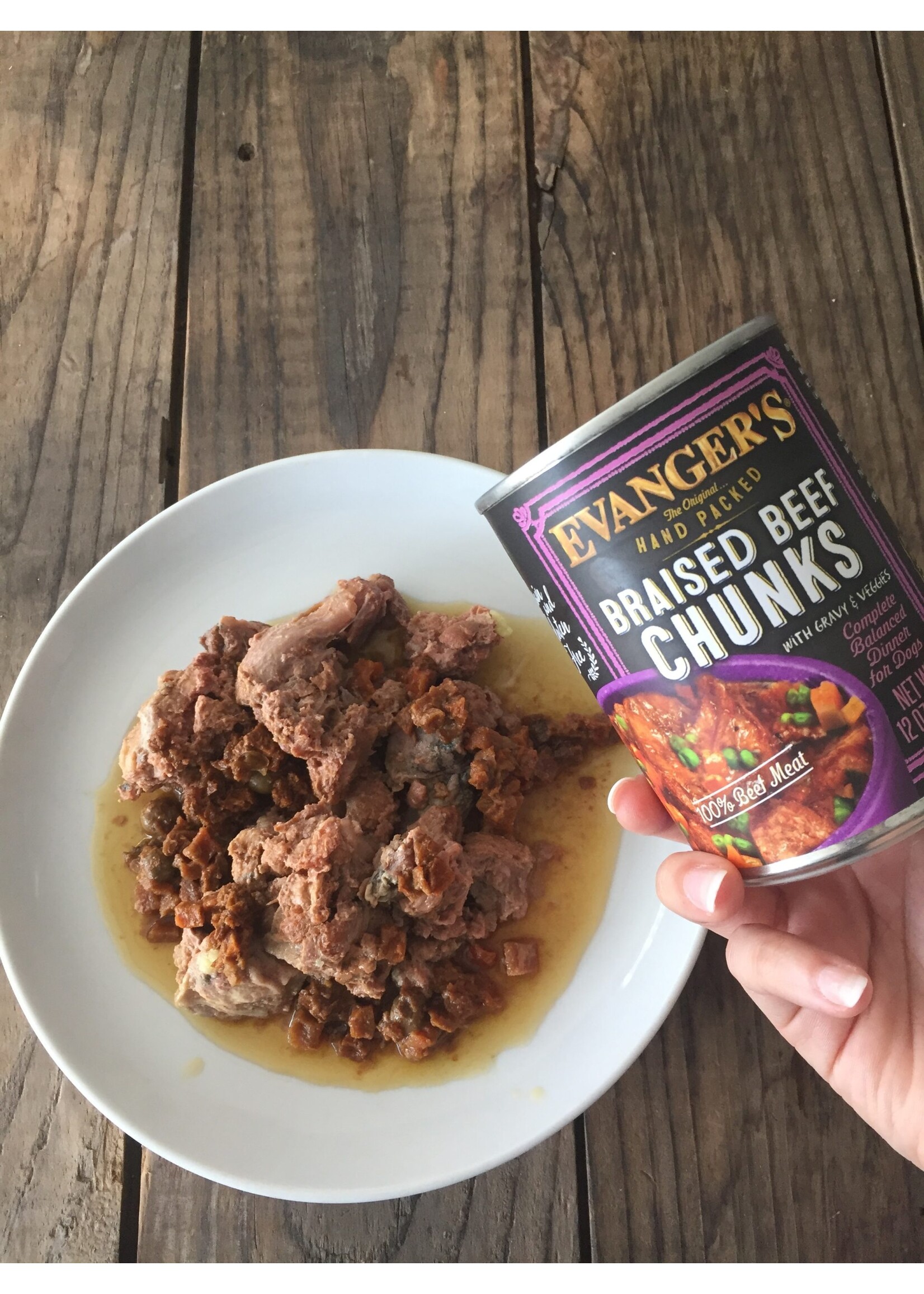 Evangers Evanger's, D, Braised Beef Chunks, 12oz