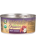 Evangers Evanger's, C, Organics, Beef Dinner, 5.5oz