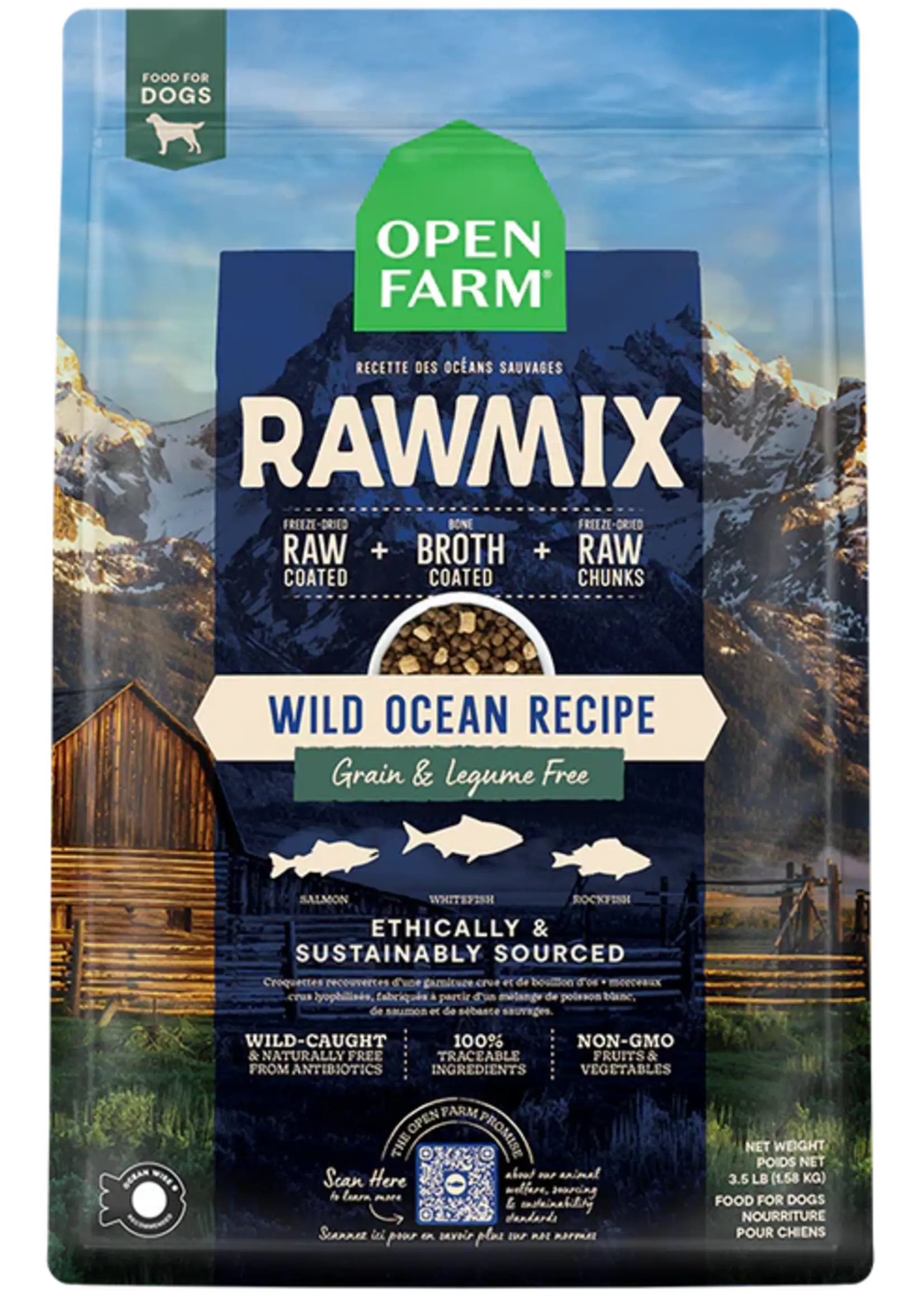 Open Farm Open Farm, D, RawMix, Wild Ocean, GF, 3.5#