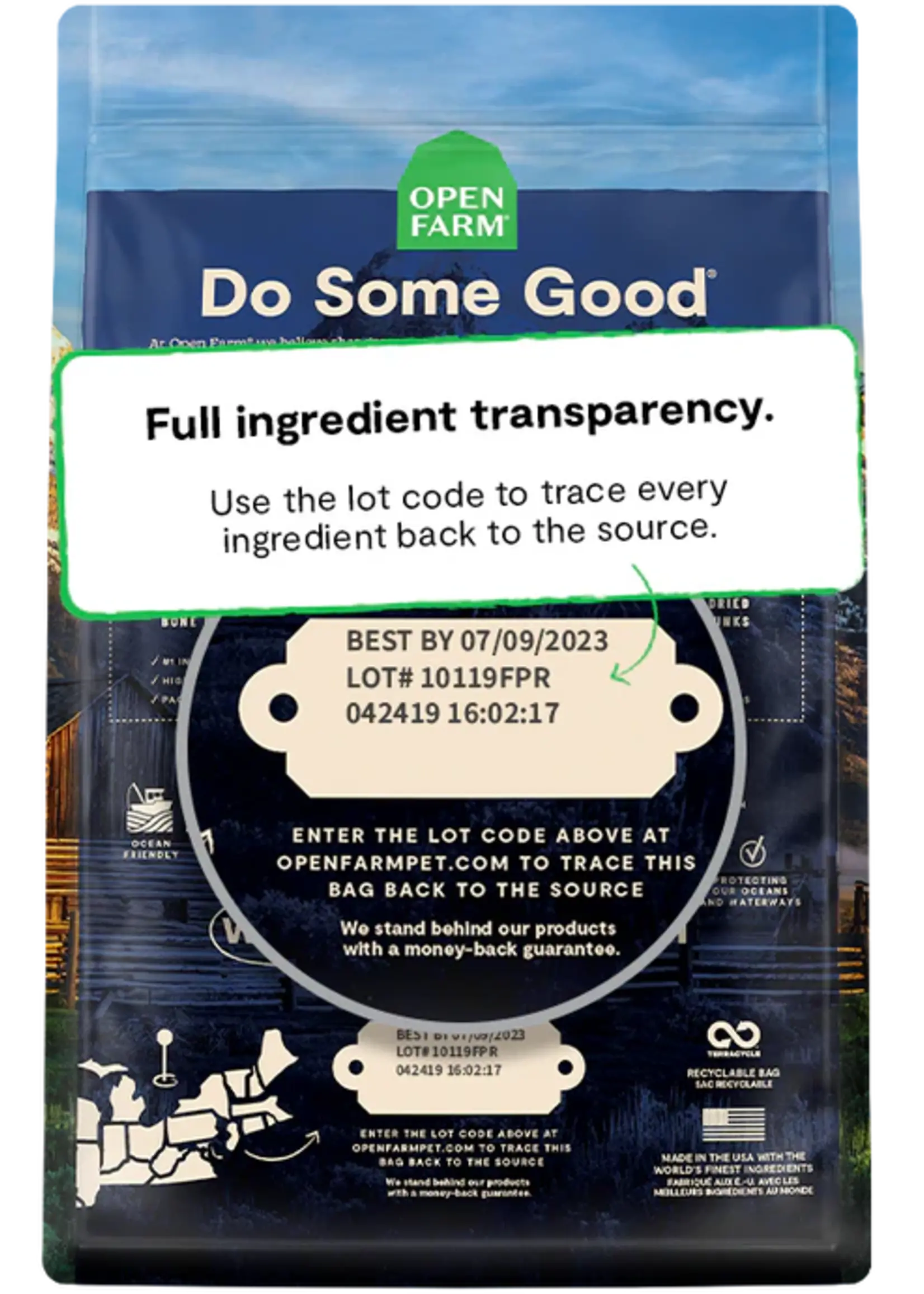 Open Farm Open Farm, D, RawMix, Wild Ocean, GF, 3.5#