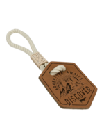 Tall Tails Tall Tails, Leather Tug, Adventure awaits, 13"