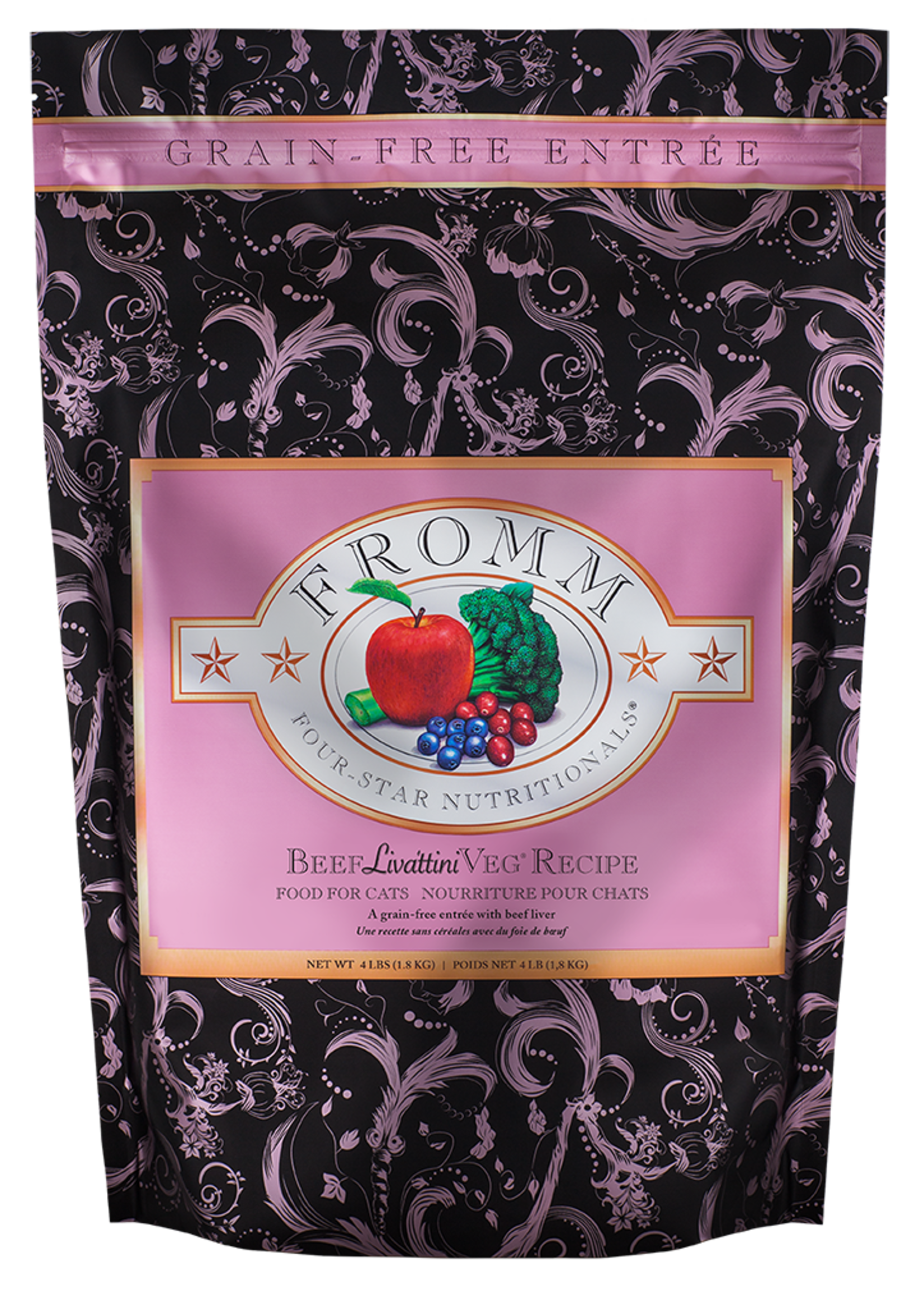 Fromm Family Foods Fromm, C, 4STAR, BG, BF LIVVEG, 10#