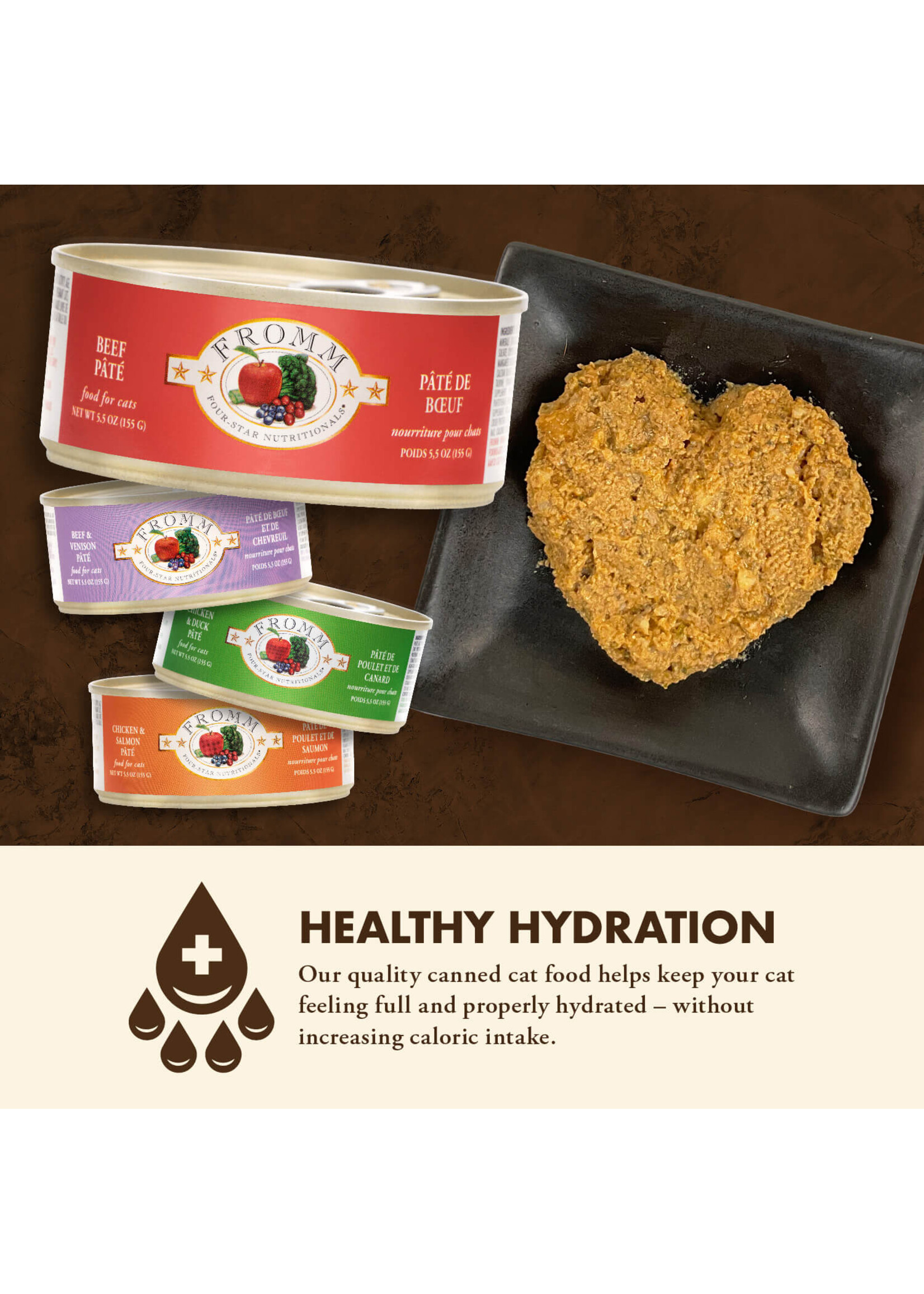 Fromm Family Foods Fromm, Beef PATE, 5.5oz