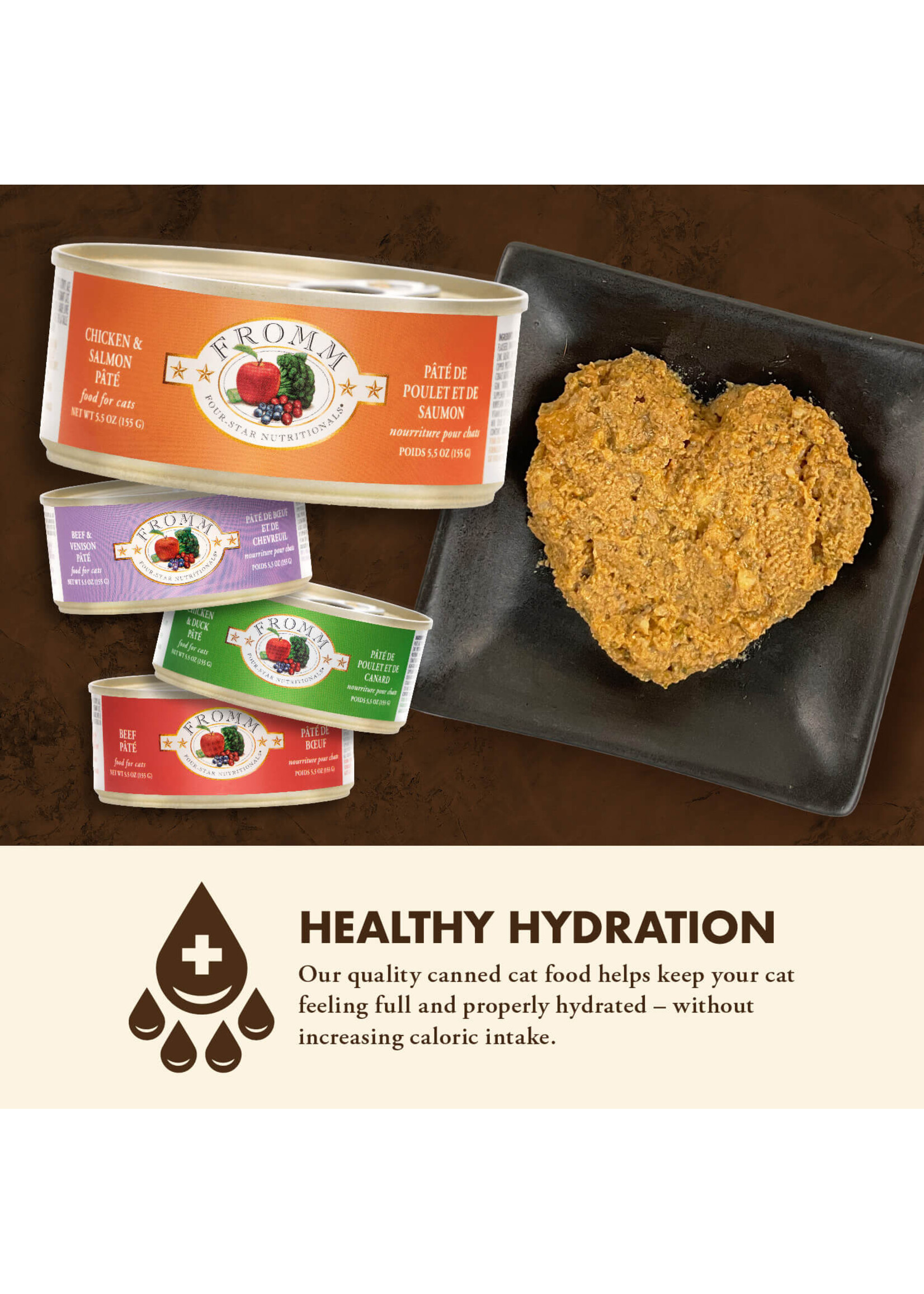 Fromm Family Foods Fromm, Chicken & Salmon, 5.5oz