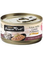 Pets Global Fussie Cat, C, Premium, Tuna w/ Clam in Aspic, 2.82oz