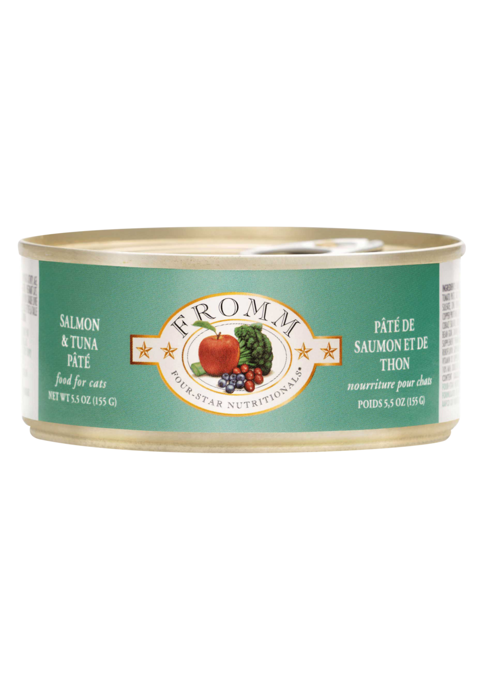Fromm Family Foods Fromm, C, 4Star, Salmon & Tuna, 5.5oz