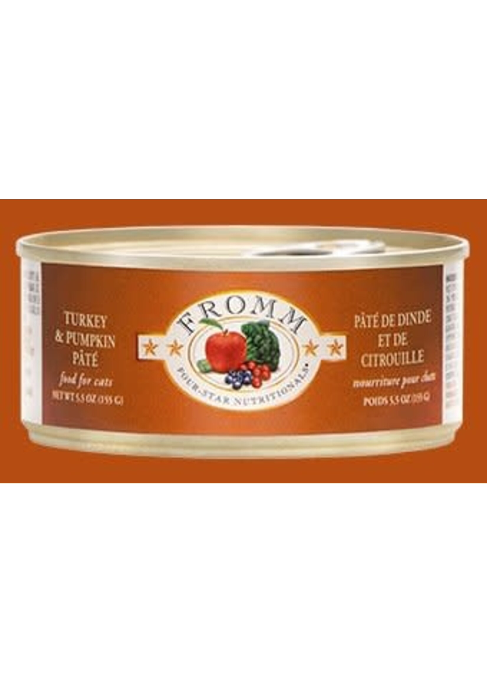 Fromm Family Foods Fromm, C, Turkey & Pumpkin, 5.5z
