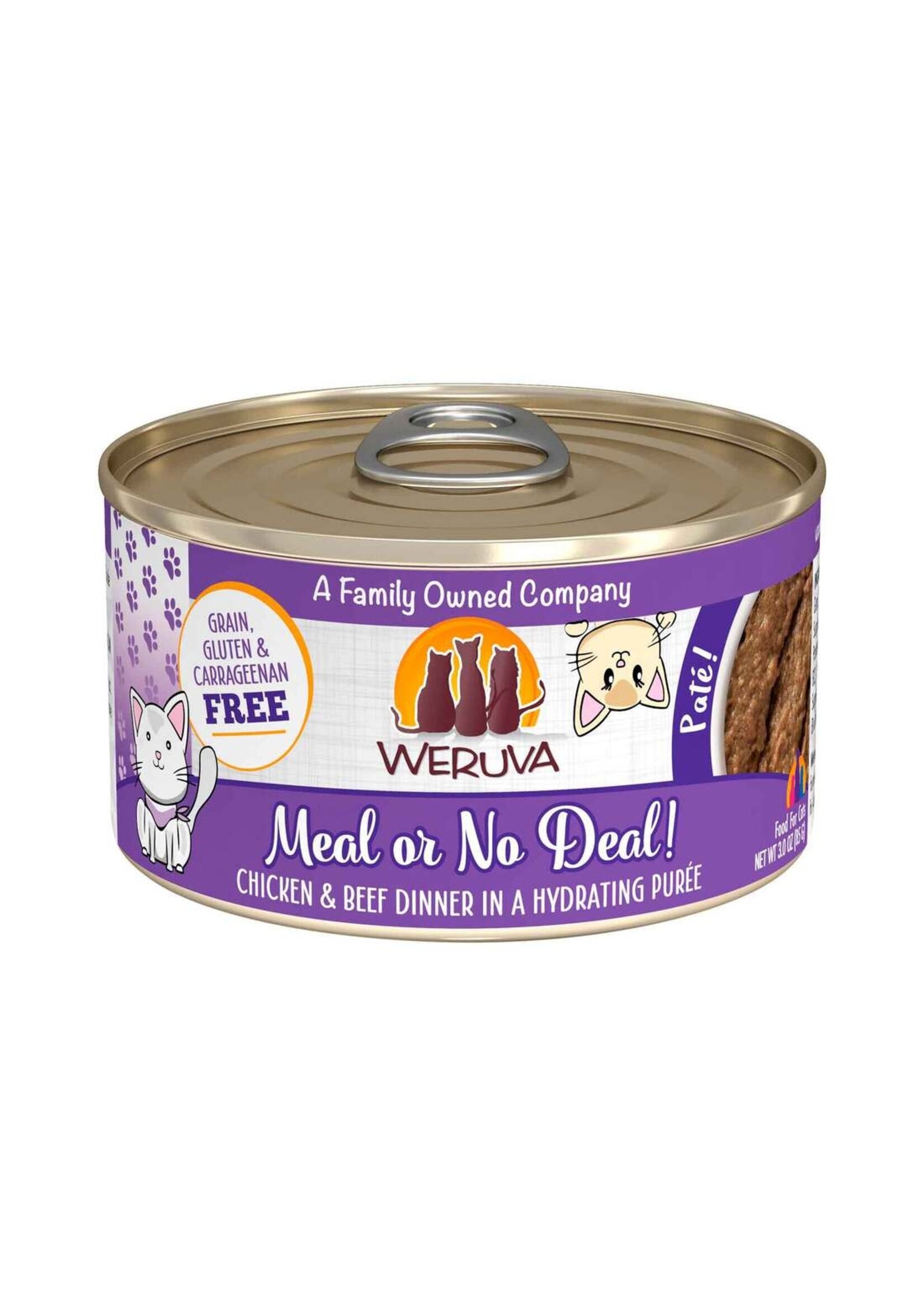 Weruva Weruva, C, Meal or No Deal, Pate, 3oz