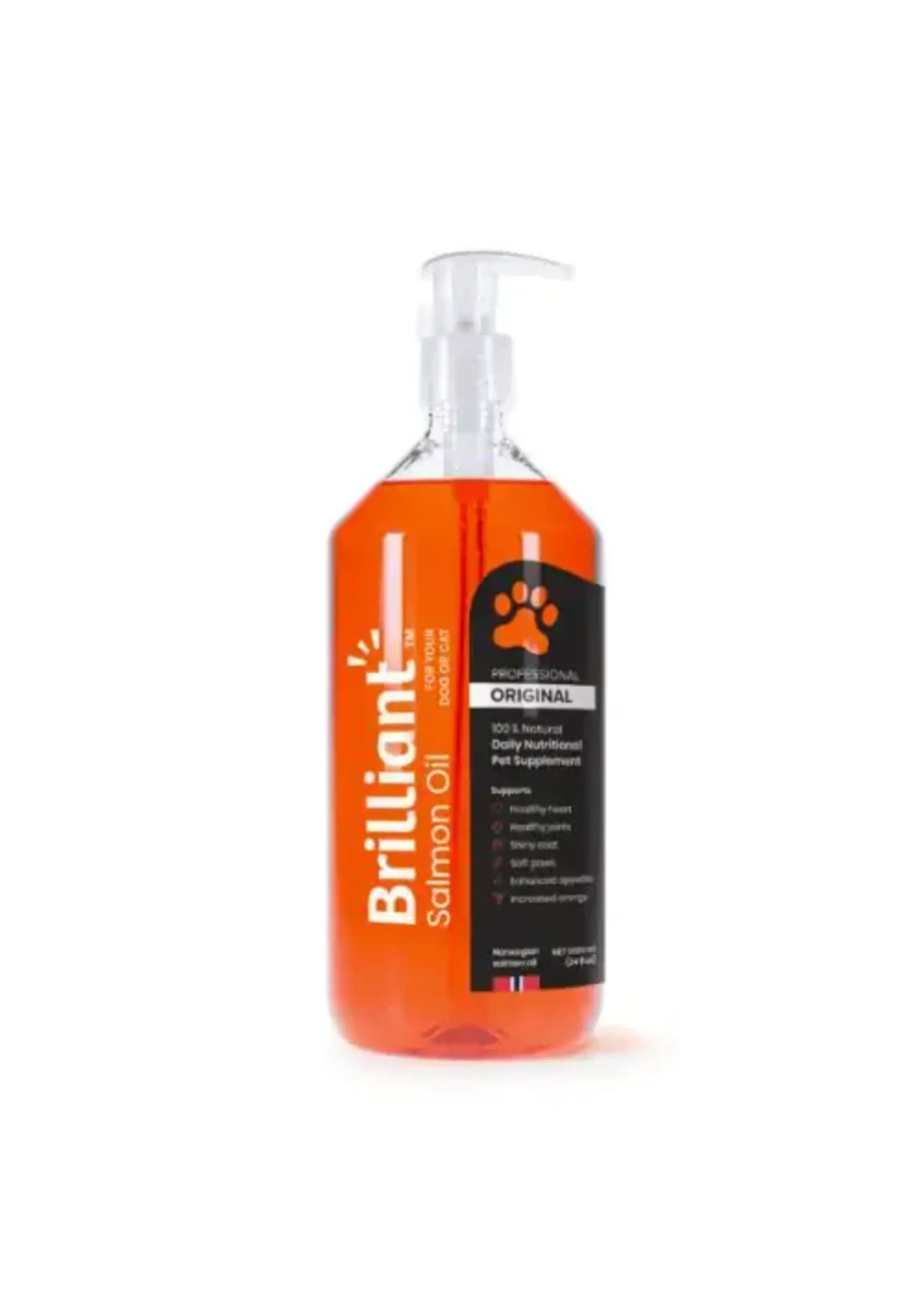 Brilliant Brilliant, DC, Salmon Oil, 34oz