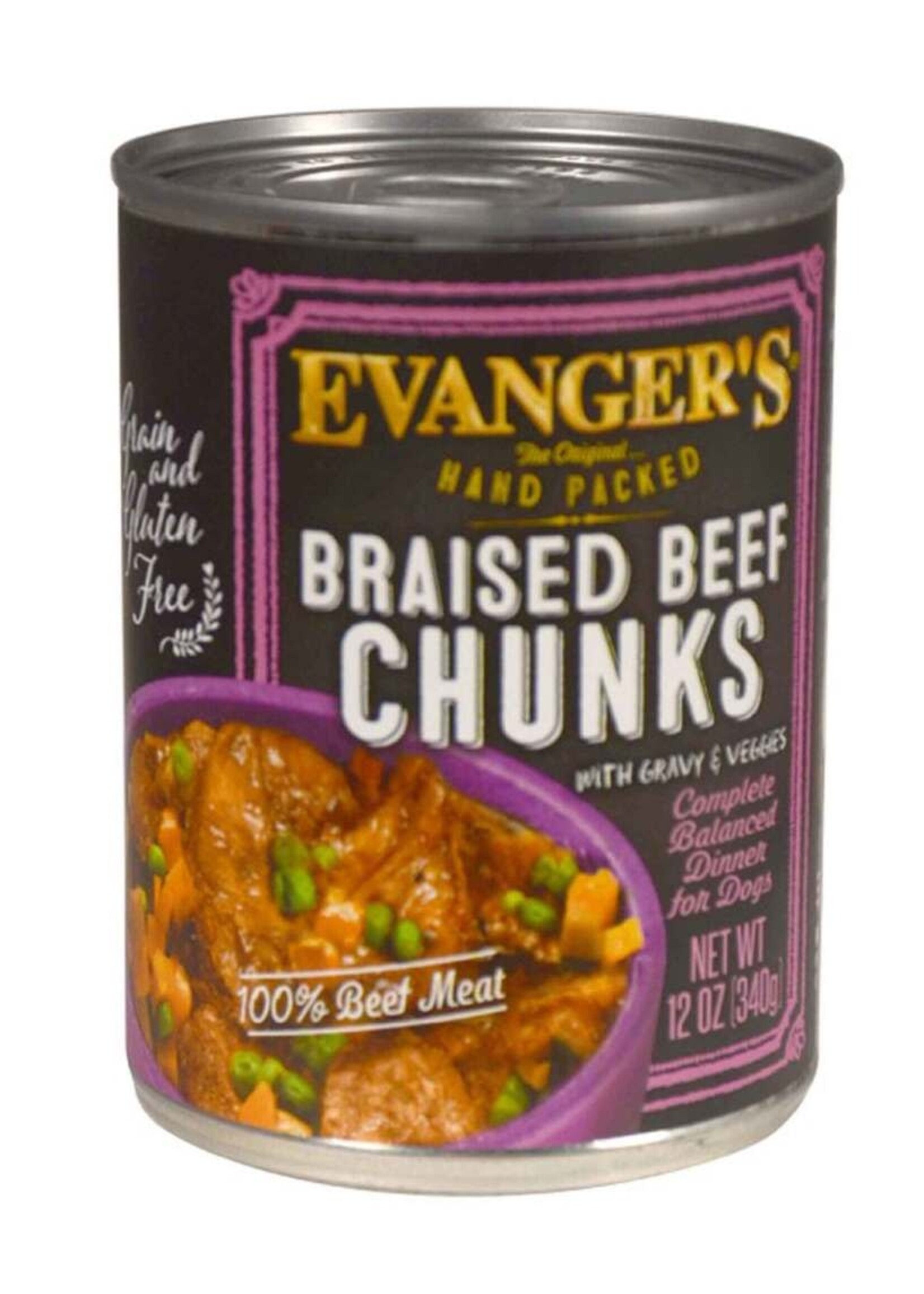 Evangers Evanger's, D, Braised Beef Chunks, 12oz