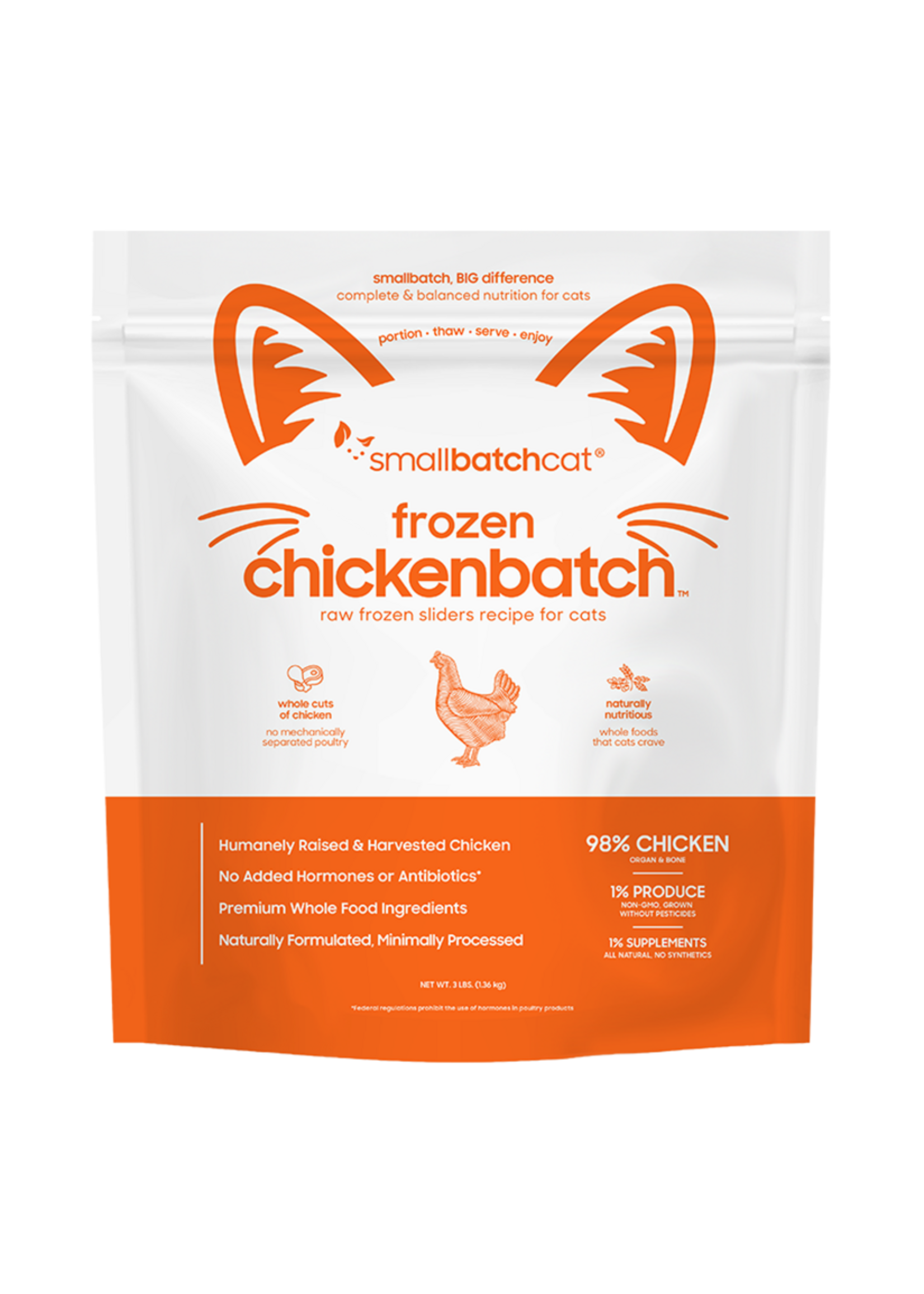 Smallbatch Smallbatch, C, Frozen Chicken Sliders, 3#