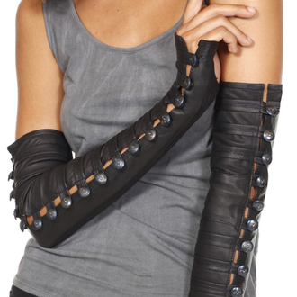 JAN HILMER Jan Hilmer-Women’s Leather Panther Gloves Long