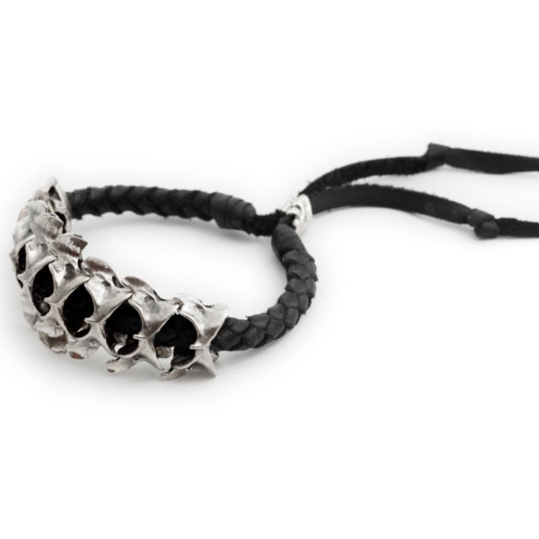 JUNGLE TRIBE SPINAL CORE Cast Bone Statement Bracelet