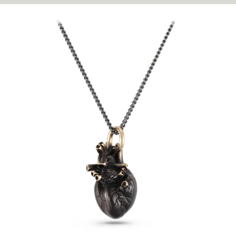 Lost Apostle Lost-Anatomical Heart Necklace