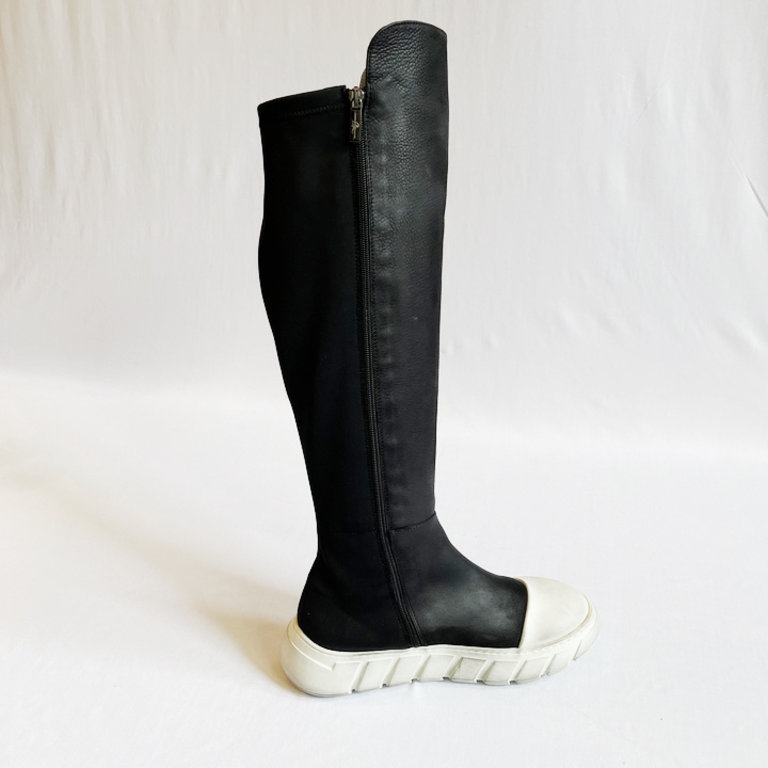 LOFINA W Leather Knee Hight Boots