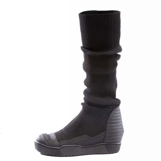 Cinzia Araia-Women's Soft Leather High Top Sneaker Boots - Ceiba