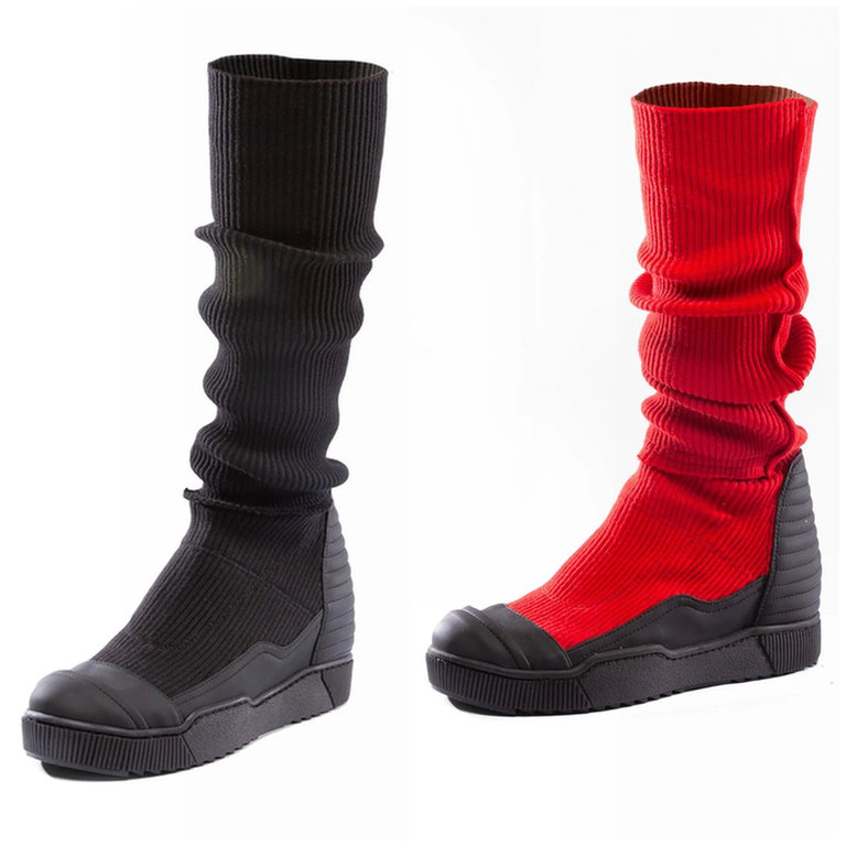 DEMOBAZA Rib Socks Boots