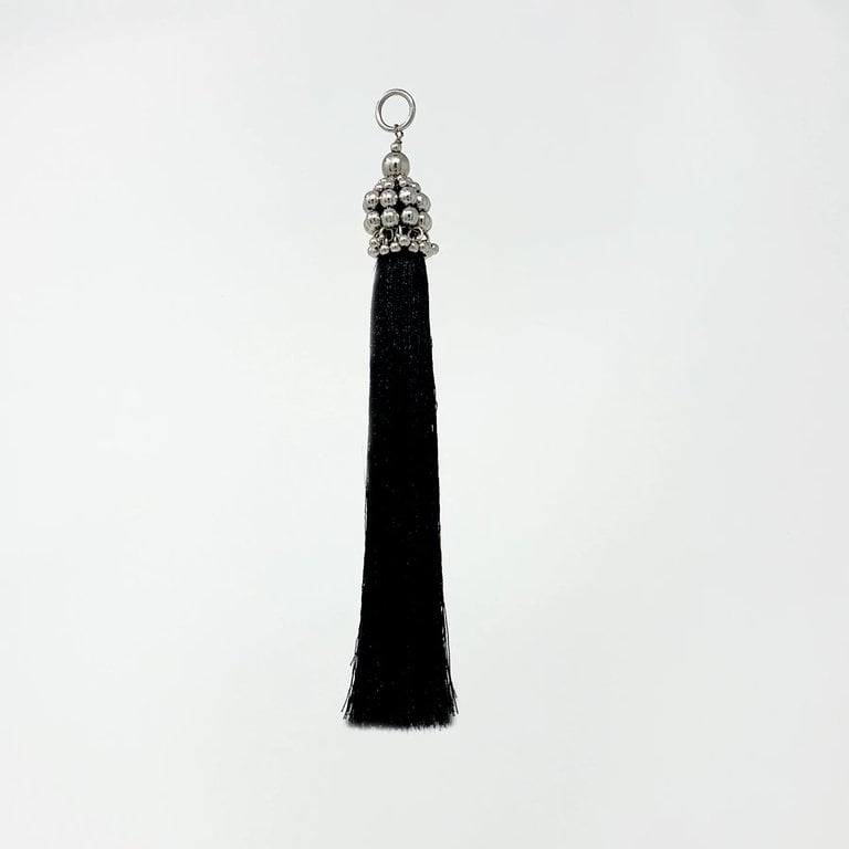 OBJECT & DAWN Eingana Choker Necklace w/ Removable Tassels