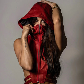 JUNGLE TRIBE W Leather Ninja Kombat Vest