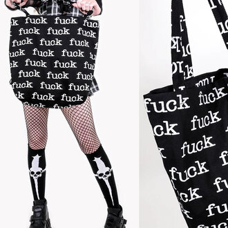 LIP SERVICE FUCK Cotton Tote LIP SERVICE FUCK Cotton Tote