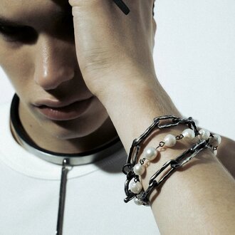 WILDHORN Chain & Pearls Bracelet WILDHORN Chain & Pearls Bracelet