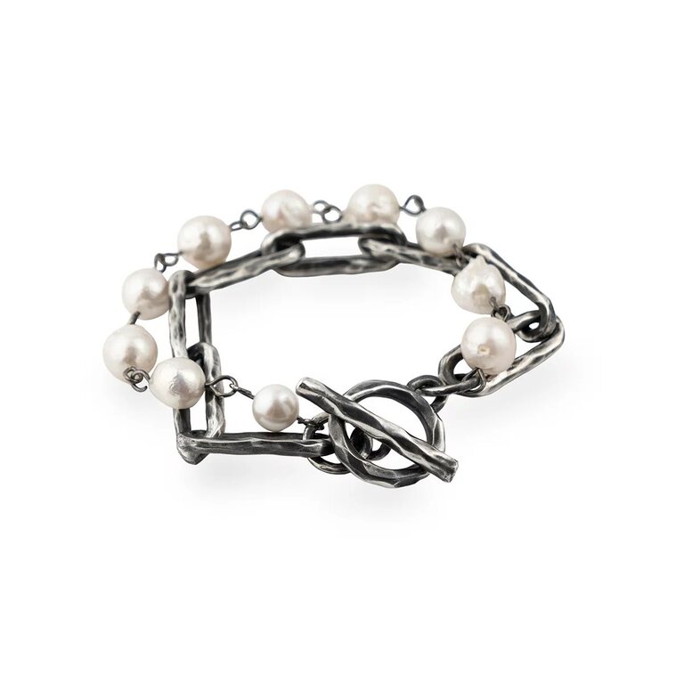 WILDHORN Chain & Pearls Bracelet