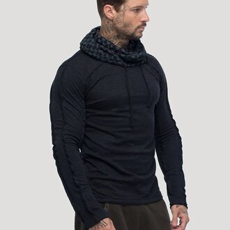 PSYLO Kafiya Hooded Sweater PSYLO Kafiya Hooded Sweater