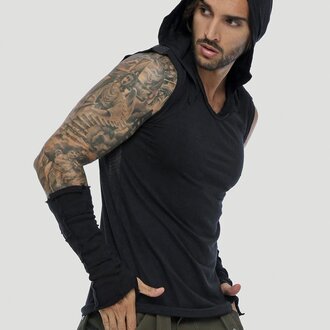 PSYLO Tiger Sleeveless Hoodie PSYLO Tiger Sleeveless Hoodie