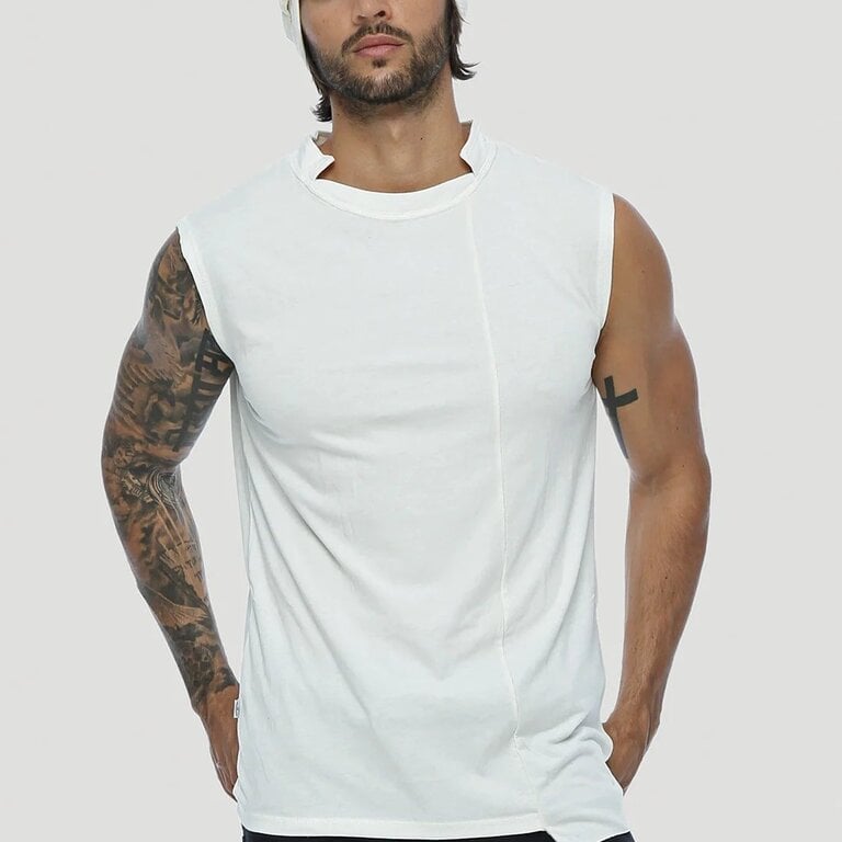 PSYLO Blended Sleeveless Tee