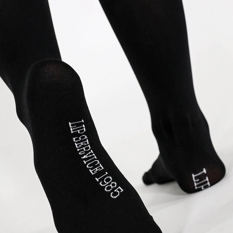 LIP SERVICE Dagger Thigh High Socks