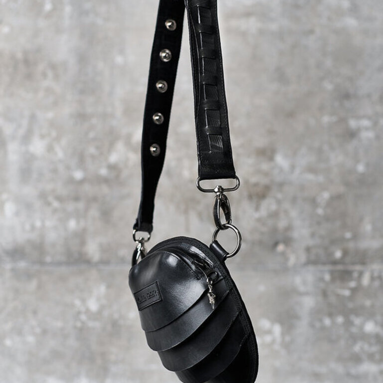 CYBERESQUE Rubber Trenggiling Hip or Hand Bag