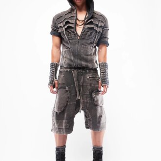 DEMOBAZA Short Overall Hermit DEMOBAZA Short Overall Hermit