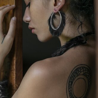 MARIELLA PILATO Mischief Hoop Earrings MARIELLA PILATO Mischief Hoop Earrings
