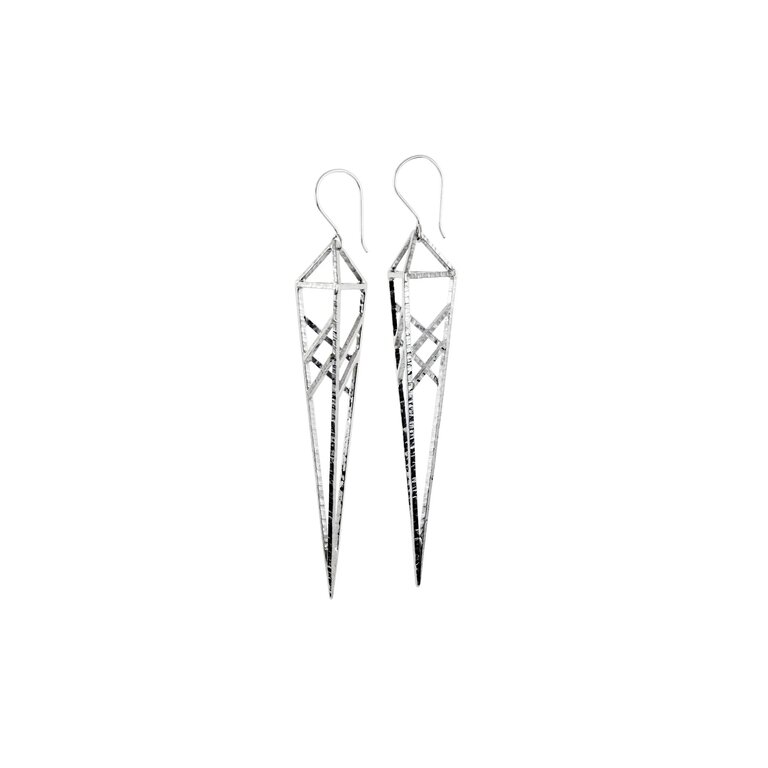 MARIELLA PILATO 3D Spear Earrings
