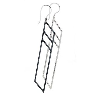 MARIELLA PILATO Black & White Earrings MARIELLA PILATO Black & White Earrings
