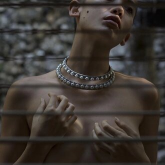 MARIELLA PILATO Titan's Pearl Choker MARIELLA PILATO Titan's Pearl Choker