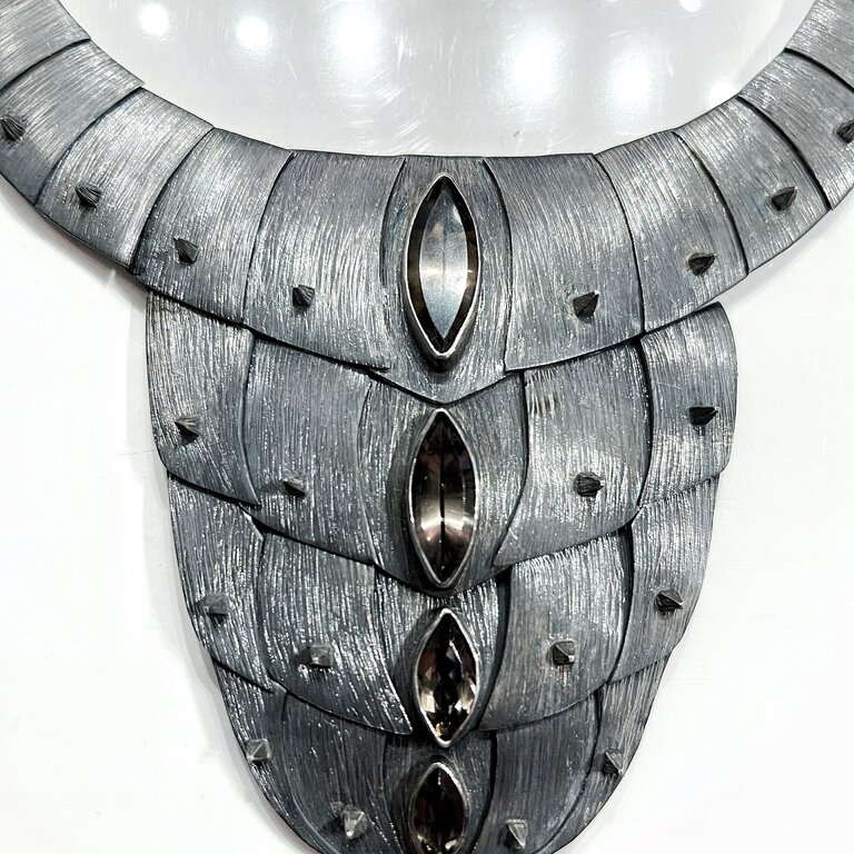 MARIELLA PILATO Smokey Armor Necklace