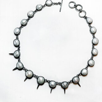 MARIELLA PILATO Spiked Pearls Necklace MARIELLA PILATO Spiked Pearls Necklace