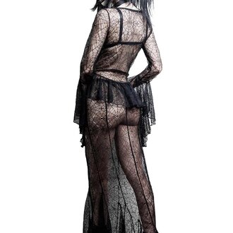 LIP SERVICE Webutante Spiderweb Mesh Maxi Skirt LIP SERVICE Webutante Spiderweb Mesh Maxi Skirt