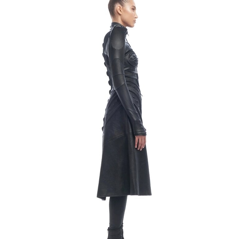 GELAREH Arctora Leather Coat