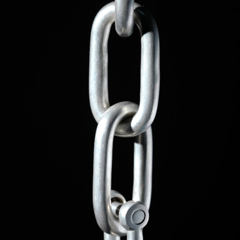 PARTS OF FOUR Charm Chain Bracelet (Medium Links, AS)