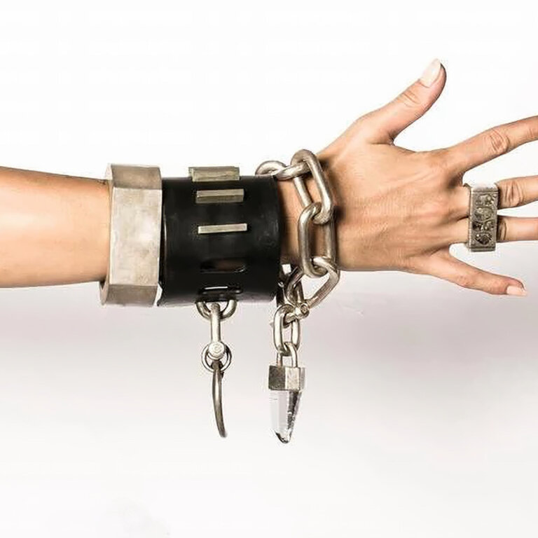 PARTS OF FOUR Charm Chain Bracelet (Medium Links, AS)
