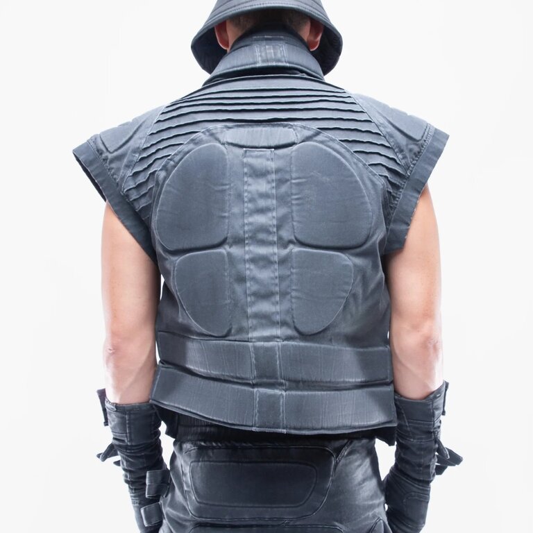 DEMOBAZA Jacket No Sleeve Mechanic